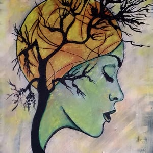 hand painted picture