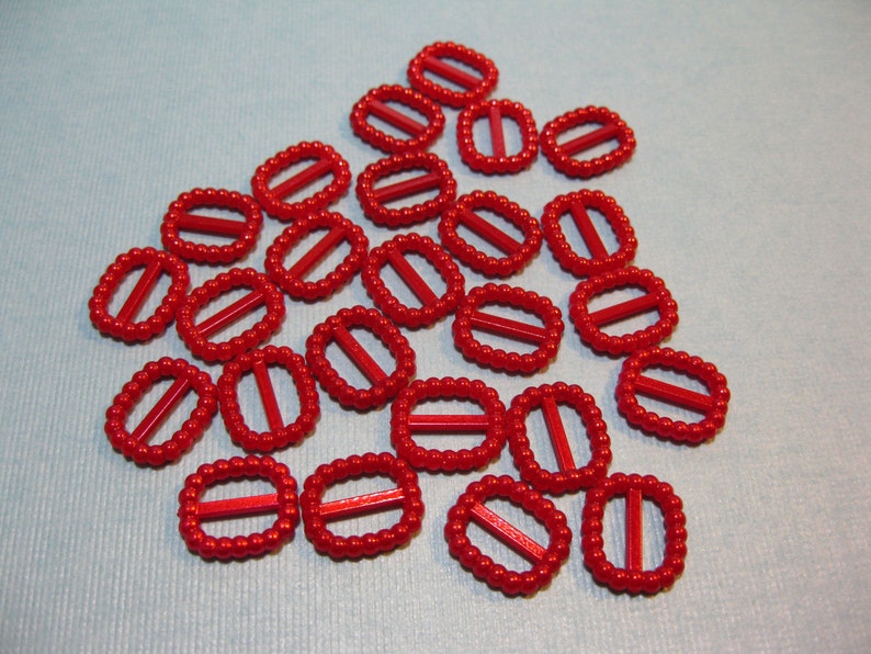 25 Rectangle Pearl Ribbon Slides Sliders Buckles Etsy