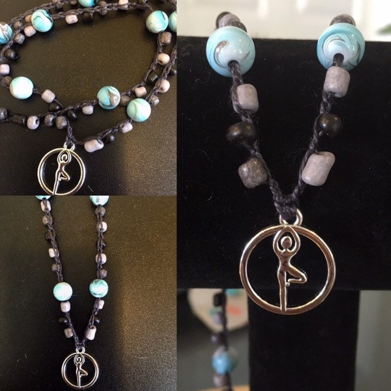 Crochet Choker or Wrap Bracelet.