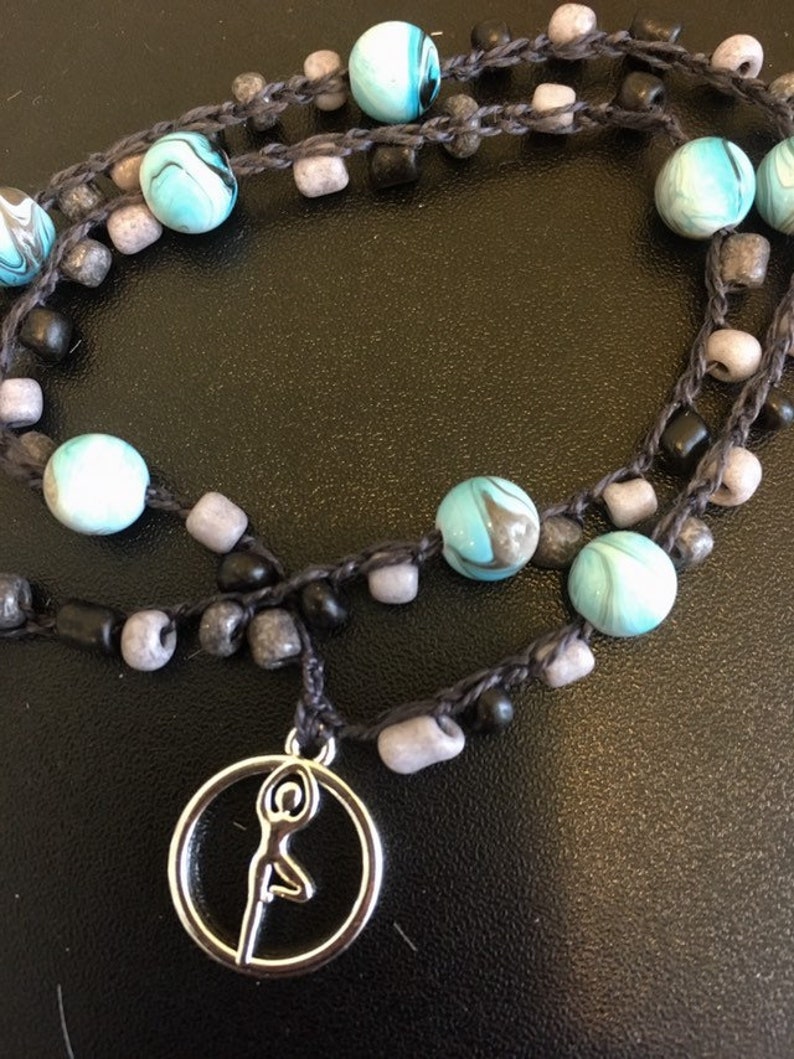Crochet Choker or Wrap Bracelet.