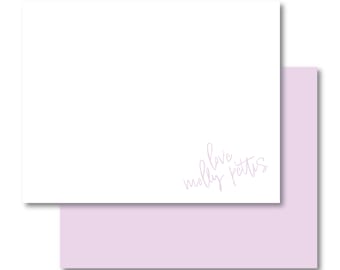 Personalized Stationery Set | Custom Name Notecards | Personalized Writing Paper | Stationery Gift for Kids & Adults | Thank You Cards