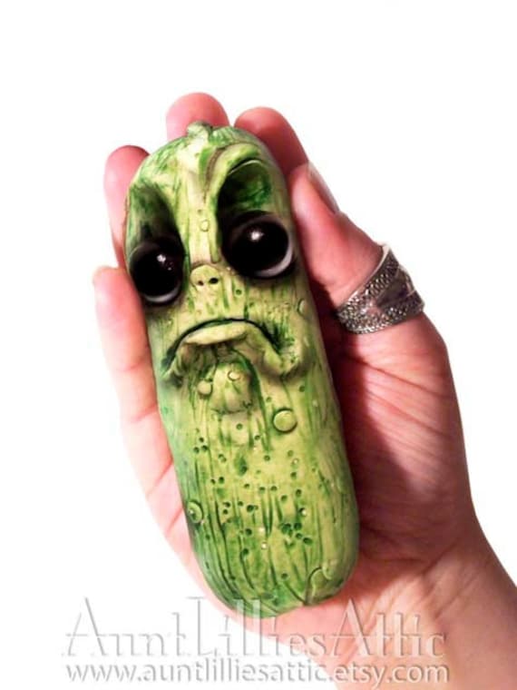 Christmas Pickle Ornament - Christmas Decoration - Holiday - Made-to-Order