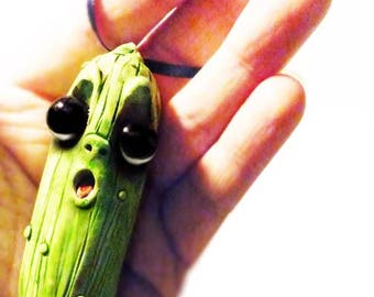 Miniature Pickle Ornament - Christmas Decoration - Christmas Pickle - German Pickle - Pickle christmas ornament - Made-to-Order