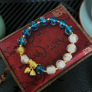 Protection Beaded Bracelet,Crystal Healing gemstone Bracelet,  Good Luck Bracelet, Money Bracelet, Protection bracelet, Gifts for her