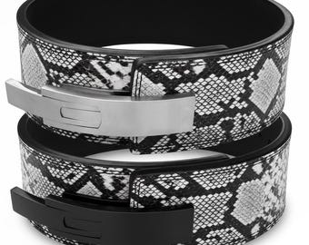 Cinturón de levantamiento de pesas personalizado, cinturón de palanca para levantamiento de pesas y peso muerto, tallas S-6XL