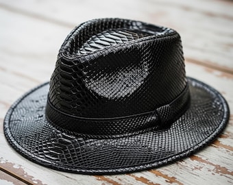 Handmade Genuine Leather Cowboy Hat: Western Unisex Hat