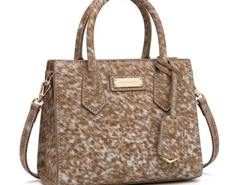Handmade Leather Handbag: Elegant Women's Shoulder Bag