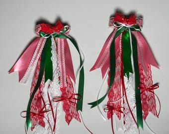 Meximalismo Mexi-Pink 16 ”Mexiko-Band-Haarschleife