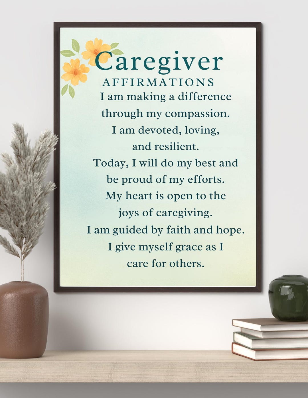 Caregiver Affirmation Cards: Scripture-inspired Encouragement ...