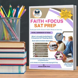 Faith + Focus SAT Prep – Book 3: Expression of Ideas