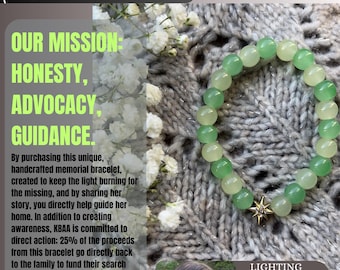 KBAA | Memorial and Advocacy Bracelet | Alexandria Joy Lowitzer