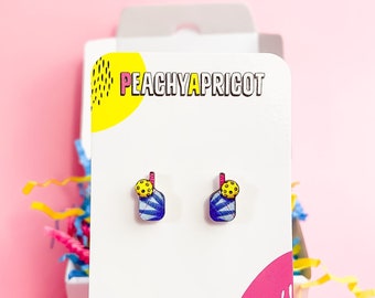 Pickleball Earrings Jewelry Gifts