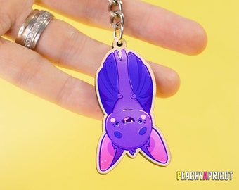 Bat Keychain Charm Cute Kawaii Halloween Gift