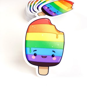 Rainboo - Illustrated Rainbow LGBTQIA+ Sticker – NANU Studio