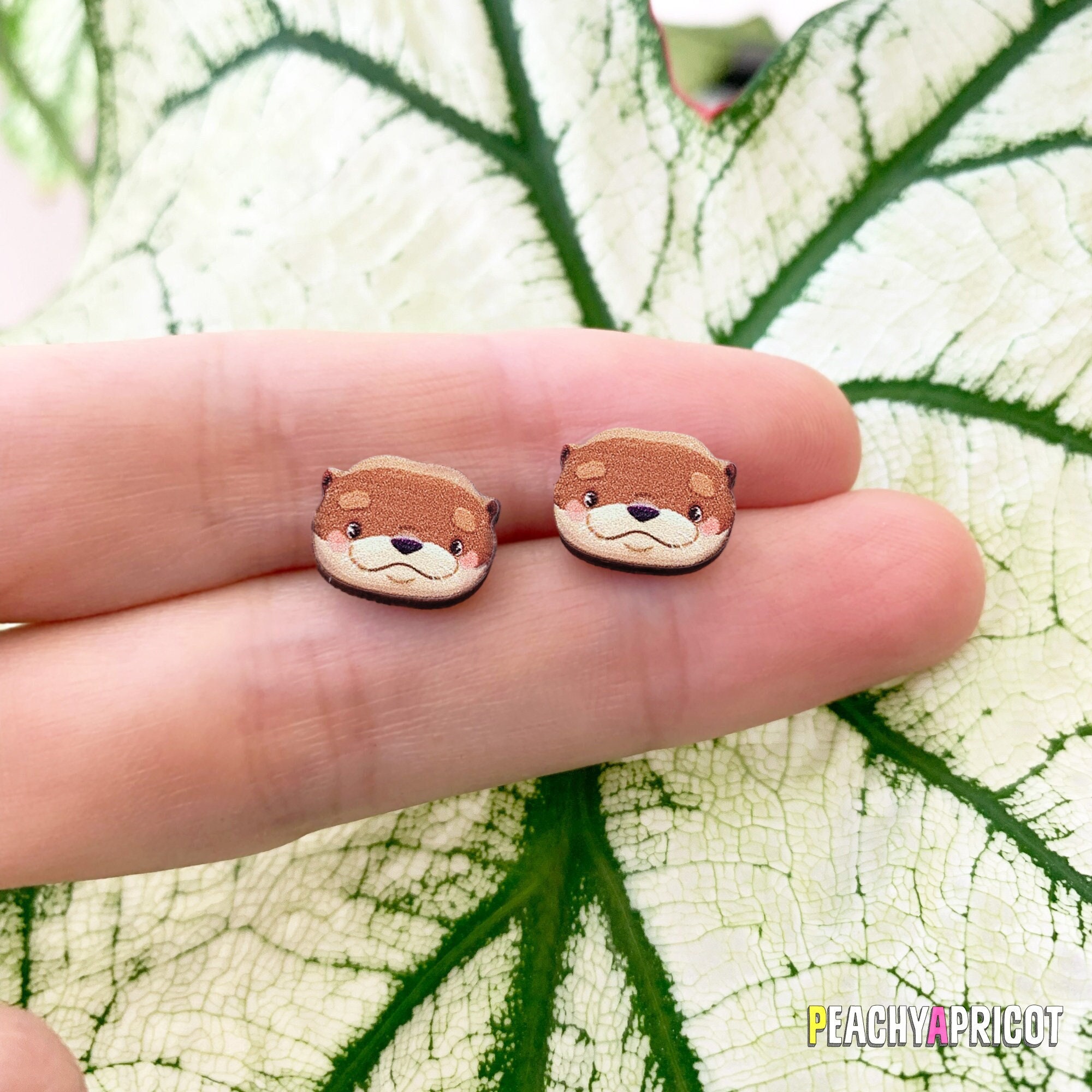 Sea store otter earrings
