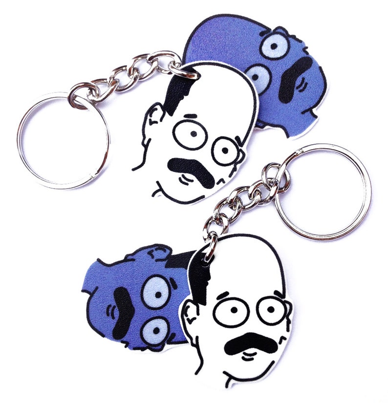 Tobias Funke The Man Inside Me Keychain I Just Blue Etsy