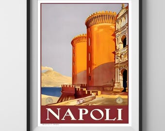 1960 年代 ヨーロッパ レトロ アート 装飾 ヴィンテージ ナポリ