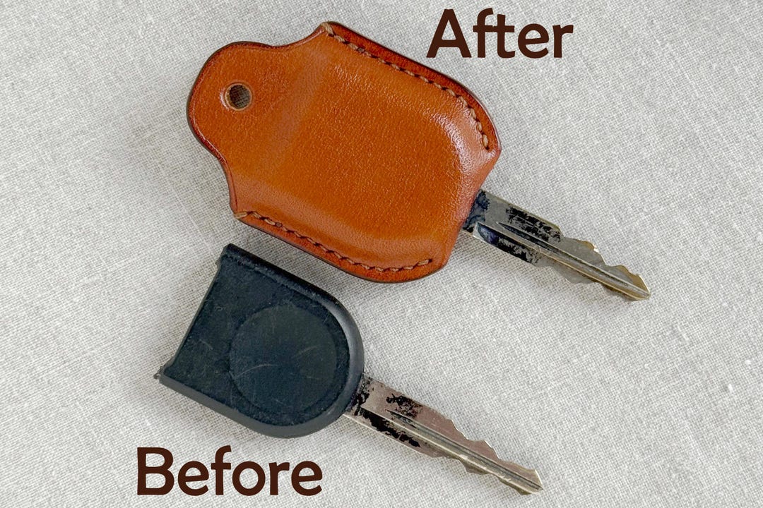 Custom Broken Car Key Loop Fix, Leather Protect Worn or Cracked Truck ...