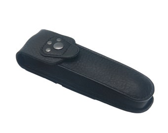 Leather EpiPen Case, Horizontal Position on the belt, Personalized Option