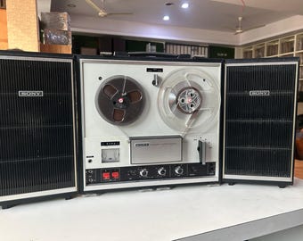 Vintage Sony Tapecorder TC-500A Reel-to-reel Recorder With Case
