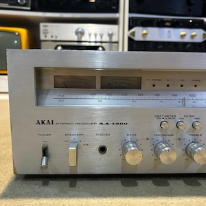 Akai AA-1200 | 1970s Flagship Stereo Receiver | 120W Beast | Made in Japan | Fully Working