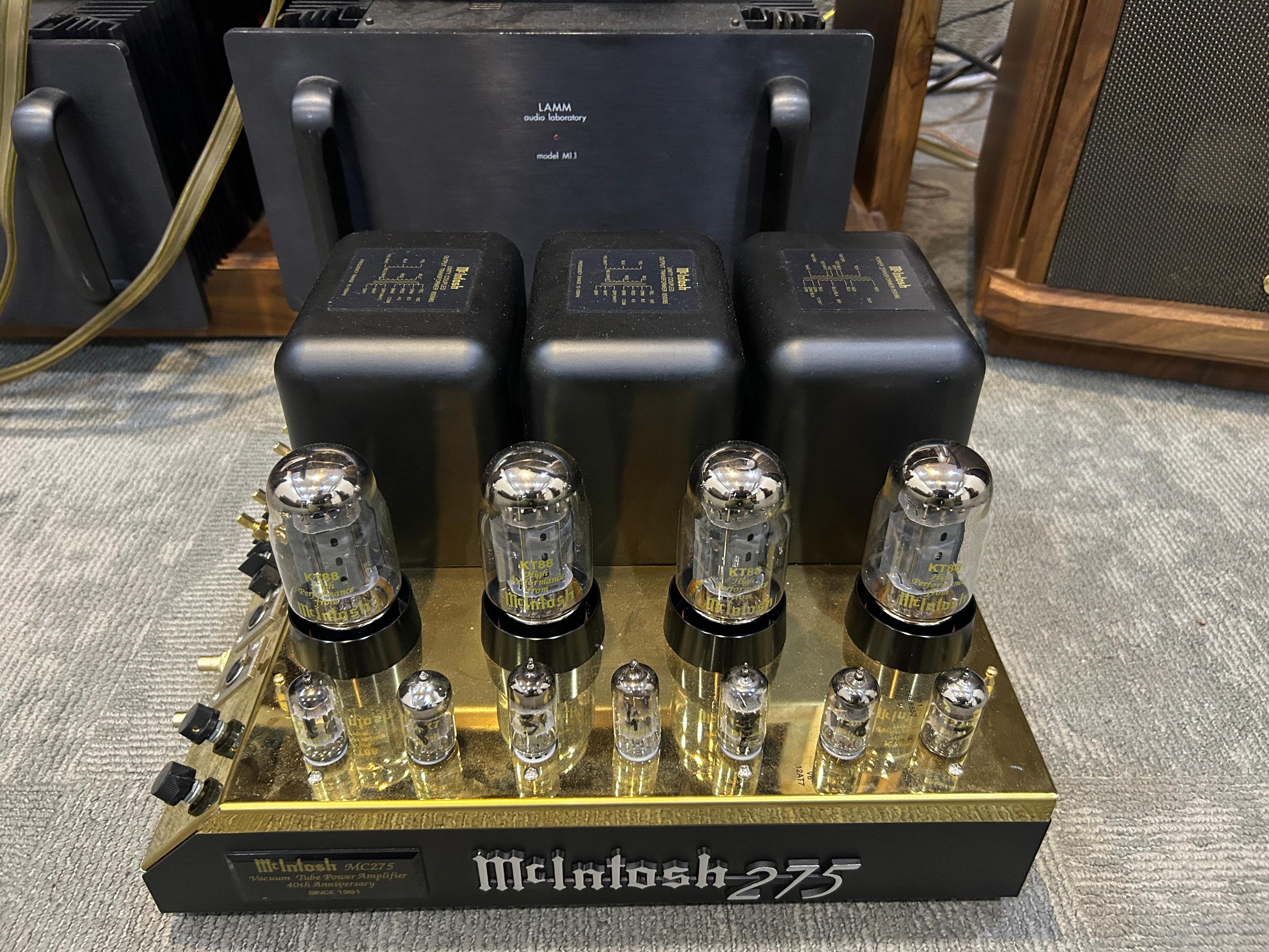 マッキントッシュ MC275 真空管アンプ | ヴィンテージ KT88 ステレオ