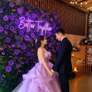 Custom Neon Sign: Personalized LED Light, Wedding & Home Decor