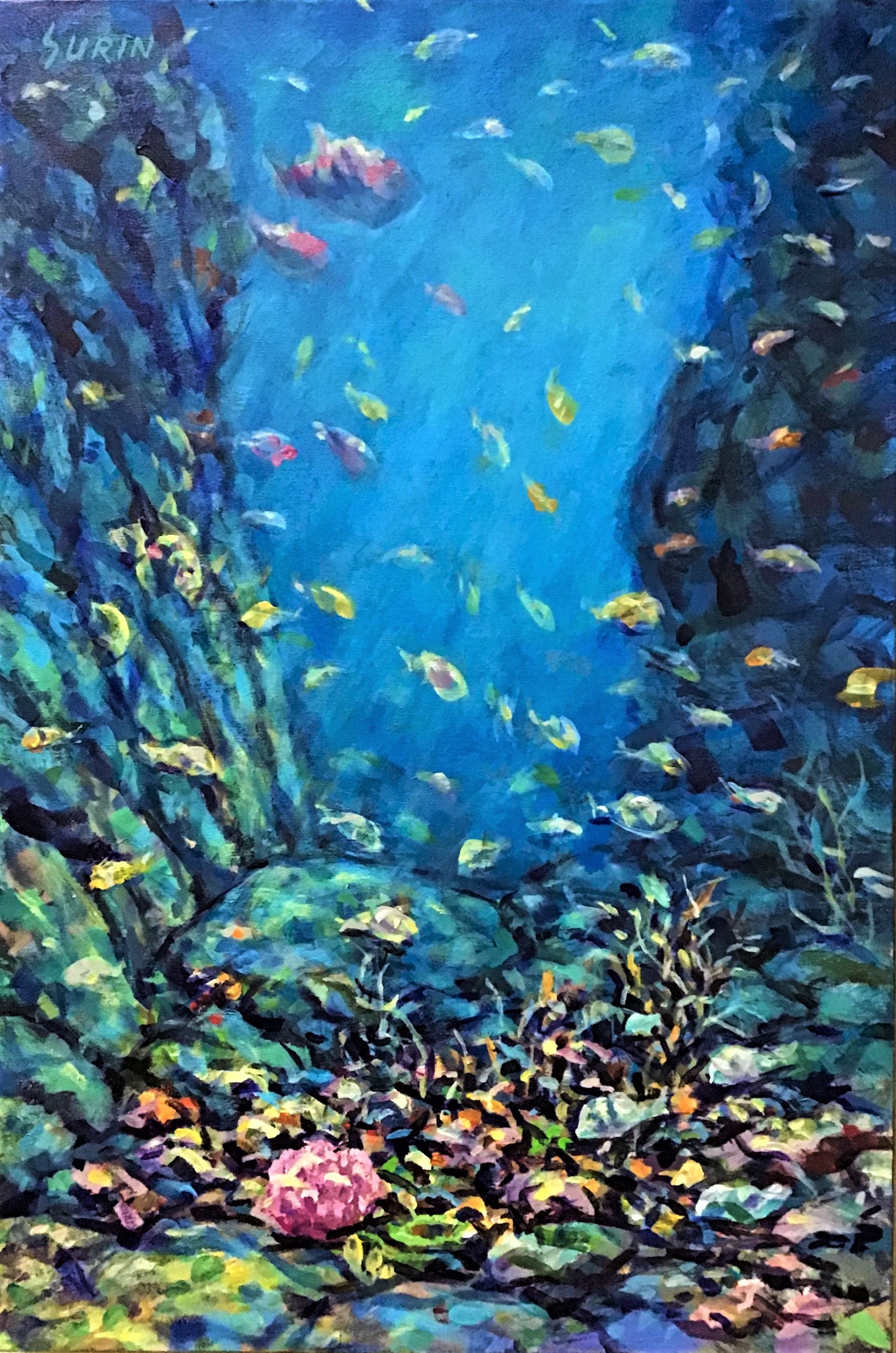 Underwater Fish Painting