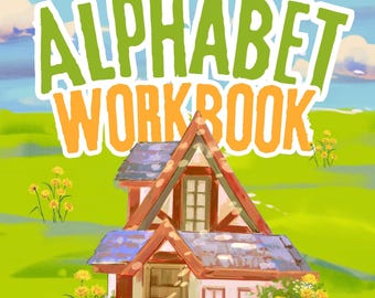Alphabet Coloring Book | A-Z Letters Printable Coloring Pages for Kids | Fun and Educational | Toddler and Preschool Learning Activity
