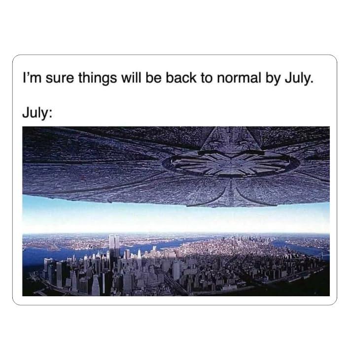 Back to Normal by July Meme Vinyl Decal Sticker (4.2") – Waterproof, Uv ...