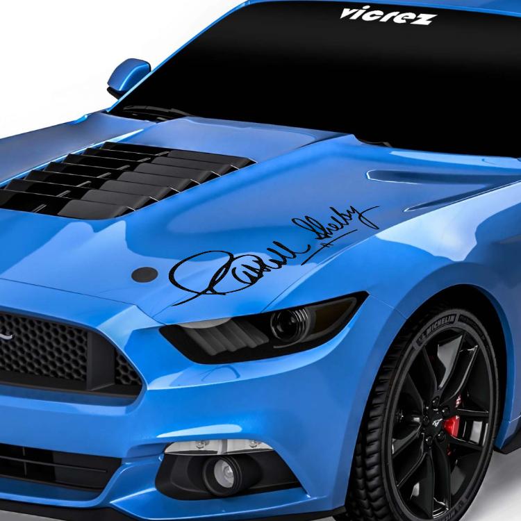 thumbnail image 2 of COBRA Windshield Banner Decal For Mustang – 03-04 Font, Many Colors Available 2 of 4