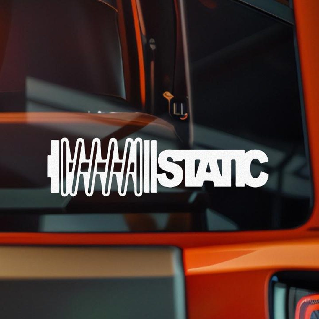 Custom Static Suspension Decal, Waterproof Vinyl Sticker - Etsy
