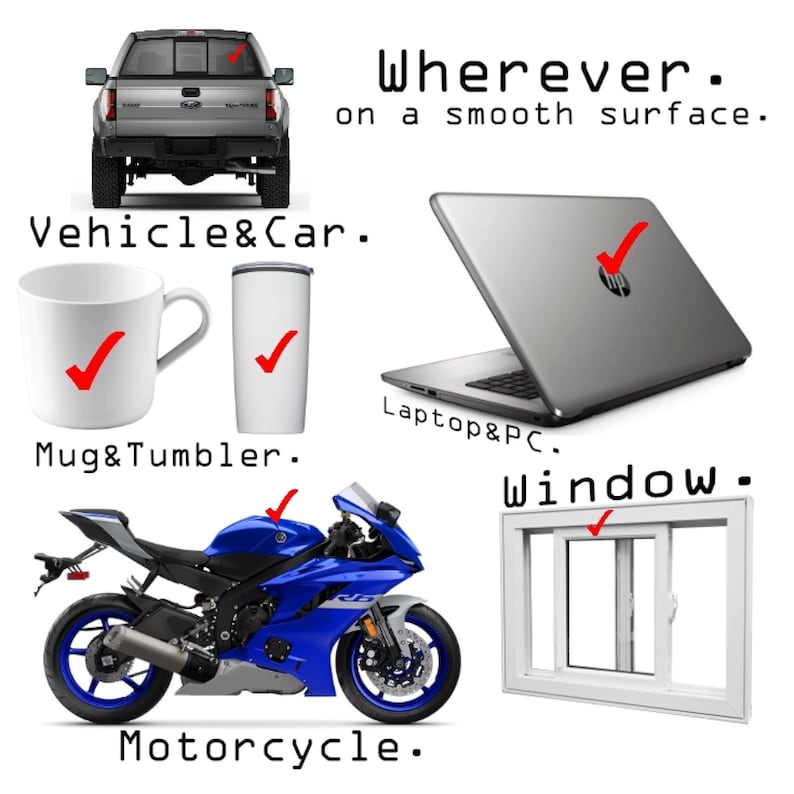 North Carolina Outline Vinyl Decal – Waterproof UV-Resistant Sticker image 2