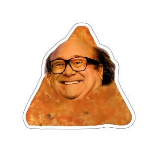 Danny Doritos 3.4X3.5 Sticker Vinyl Decal Gift Car Bumper Laptop Home Deco Window Wall Truck UV & Water proof