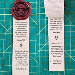 ORTHODOX CROSS Seal of Eternal Purity: Warhammer 40k-Inspired Christian Purity Seals image 3