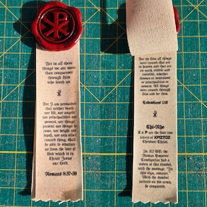 CHI-RHO Seal of Eternal Purity: Warhammer 40k-Inspired Christian Purity Seals