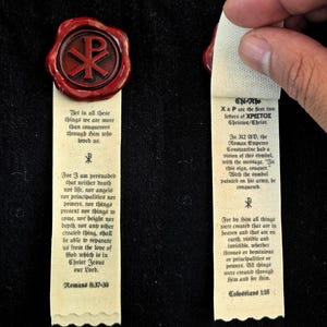 CHI-RHO-Siegel der ewigen Reinheit: Von Warhammer 40k inspirierte christliche Reinheitssiegel