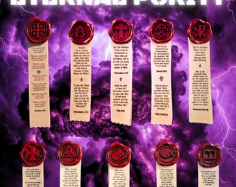 VALUE PACKS! Seals of Eternal Purity - Warhammer 40k-Inspired Christian Purity Seals