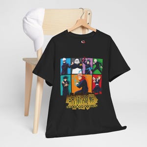 Anime Graphic T-Shirt: Sorcerer Squad Manga Tee - Japanese Streetwear