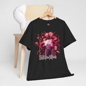 Sukuna Anime Graphic Tee: Cursed King Manga Streetwear