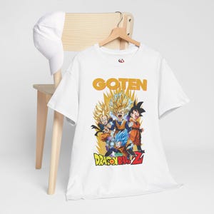 Anime Graphic T-Shirt: Young Saiyan Super Warrior Manga Tee