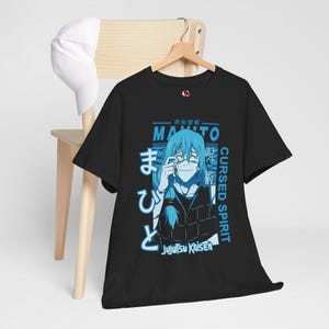 Cursed Spirit Anime Graphic Tee: Japanese Streetwear, Otaku Gift