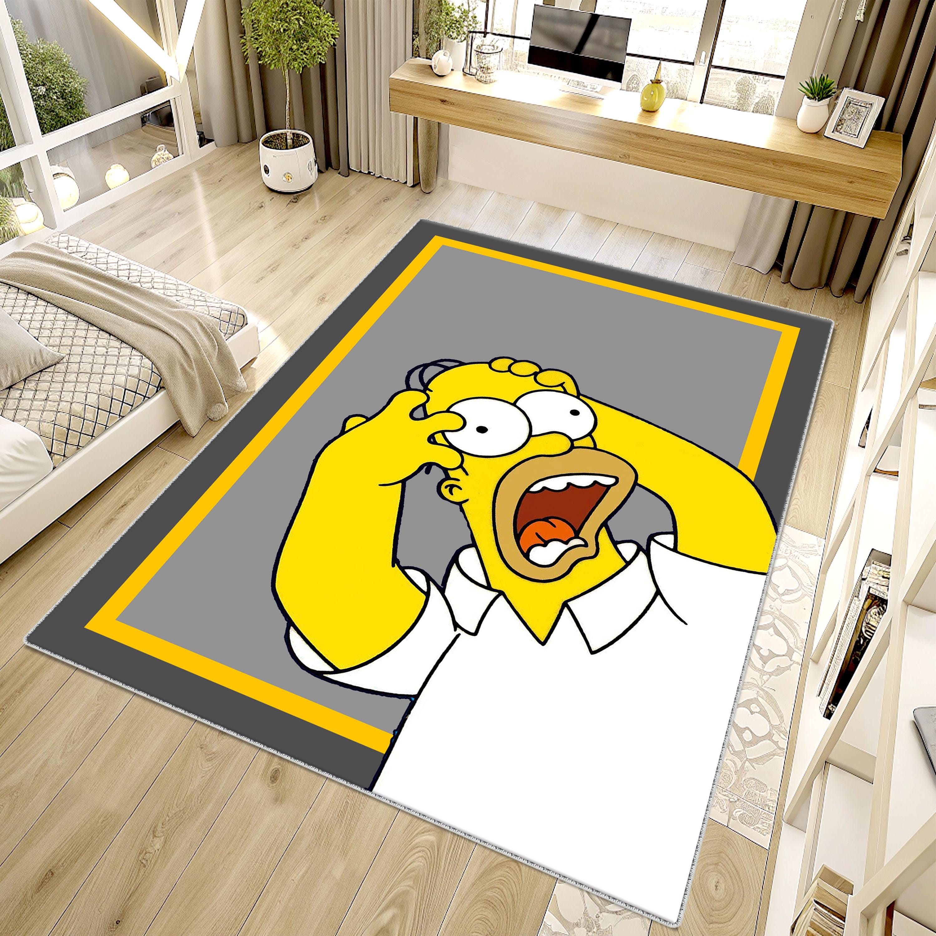 Simpsons Rug, Cartoon Rug, Bart Simpson Rug, Simpsons Characters Rug ...
