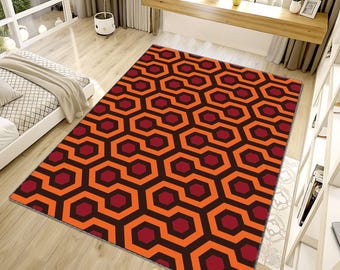 The Shining Rug, The Shining Carpet, 70s Horror Decor, Most Popular Hotel Carpet, Overlook Hotel, Overlook Hotel Rug, Retro hotel, Halloween