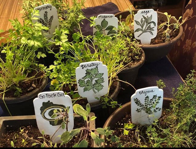 Herb Markers – Heather Lane Pottery