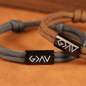 God is greater than the highs and lows Inspirational bracelet,confirmation gift,encouragement gift for him,Religious Jewelry