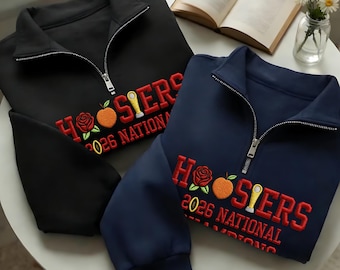 Indiana Hoosiers Rose and Peach Bowl Champs Sweatshirt, Indiana Champions 2026 Sweatshirt, Trendy Trophy Shirt, Hoosiers Football Fan Gift