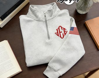 Bluza z haftowanym zamkiem błyskawicznym J.E.E. Epstein, unisexowy sweter z monogramem JEE, koszulka inspirowana USA, prezent z gadżetami Jeffreya Epsteina