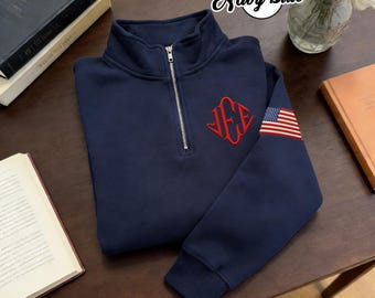 Moletom com zíper até o peito bordado com o nome J.E.E. Epstein, Moletom unissex com meme do monograma JEE, Camiseta inspirada nos EUA, Presente de produto do Jeffrey Epstein