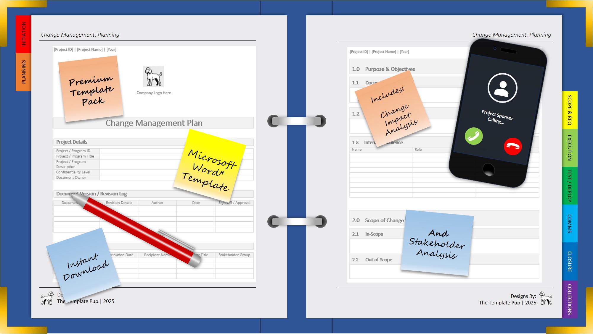 Rollback Plan Template | IT Project Management | Microsoft Word ...